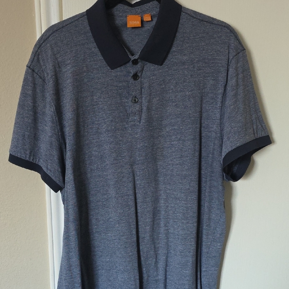 Boss Dark Gray Polo Shirt